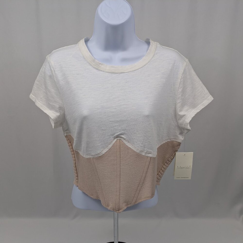 Meraki Corset T Shirt - NWT